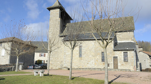 L'église de Roumegoux