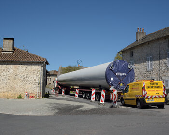 Passage des éoliennes