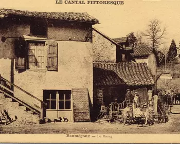 Archives Départementales du Cantal 1910-1920. Vendeur de machines agricoles. 45 FI 17600 (Cliché Delprat).